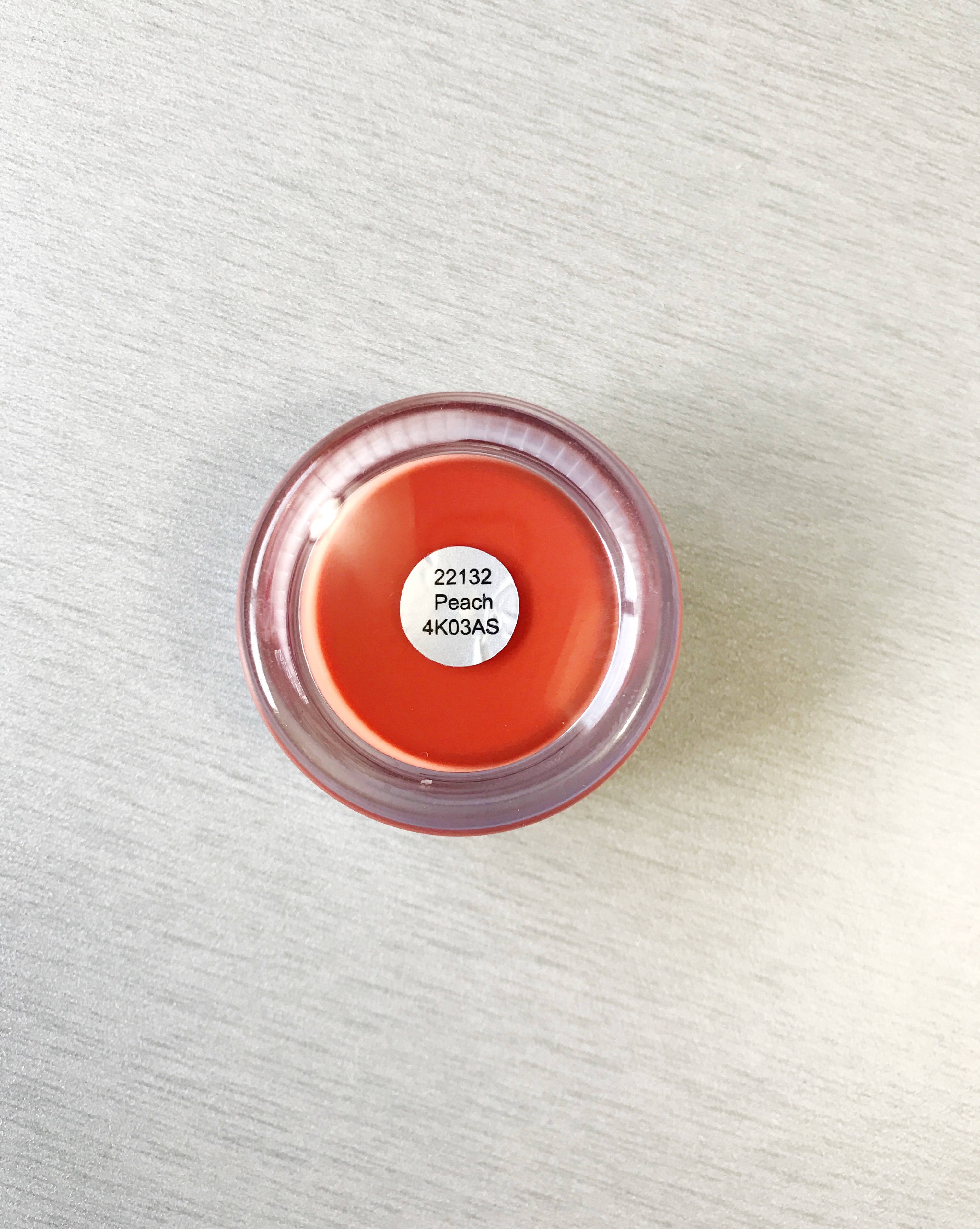 Tinted Lip Balm in the Color Peach