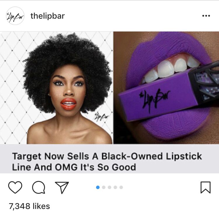Source The Lip Bar Instagram
