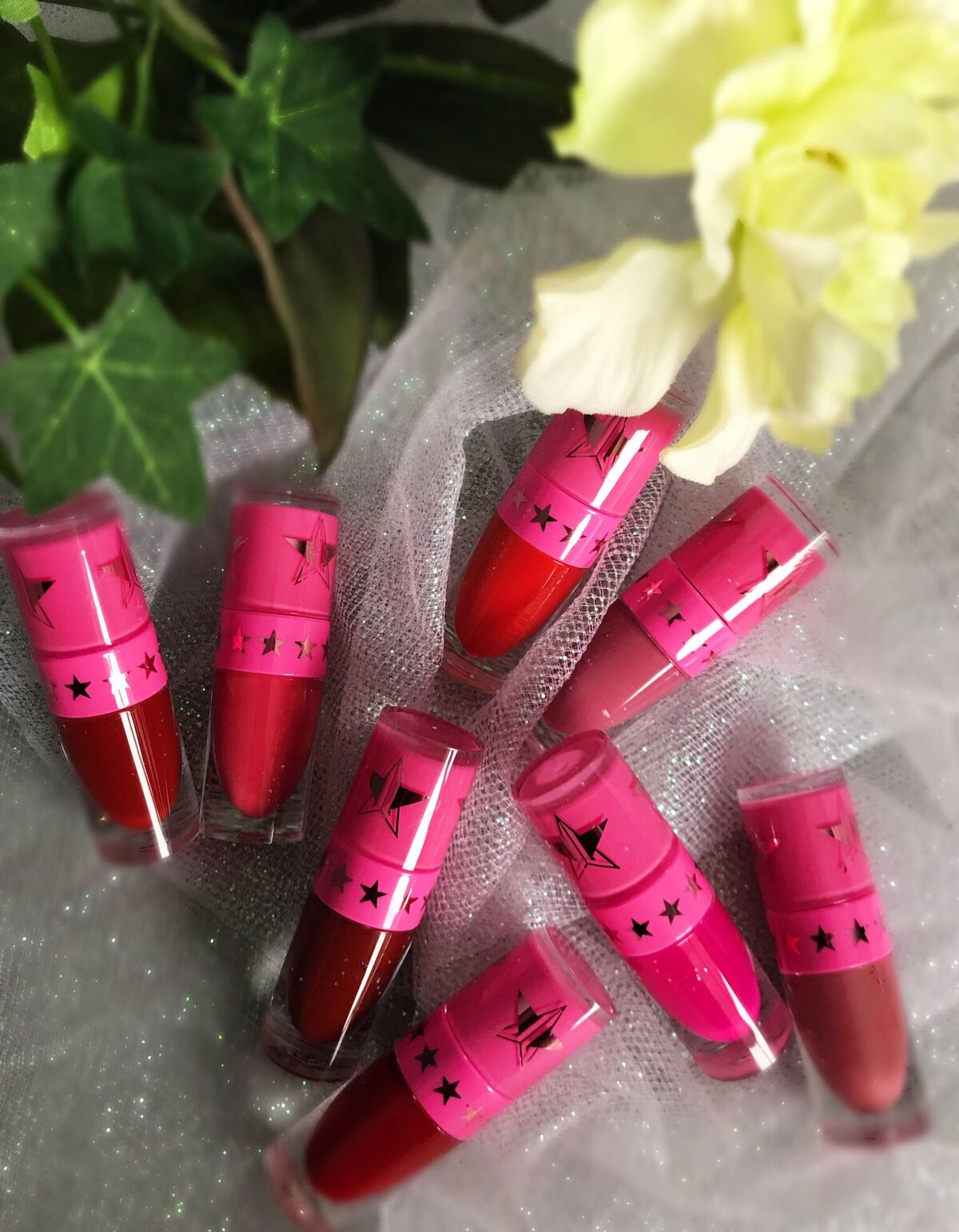 Jeffree Mini Pink and Red Lip Bundle Volume - Swatch Review - Puckerupbabe