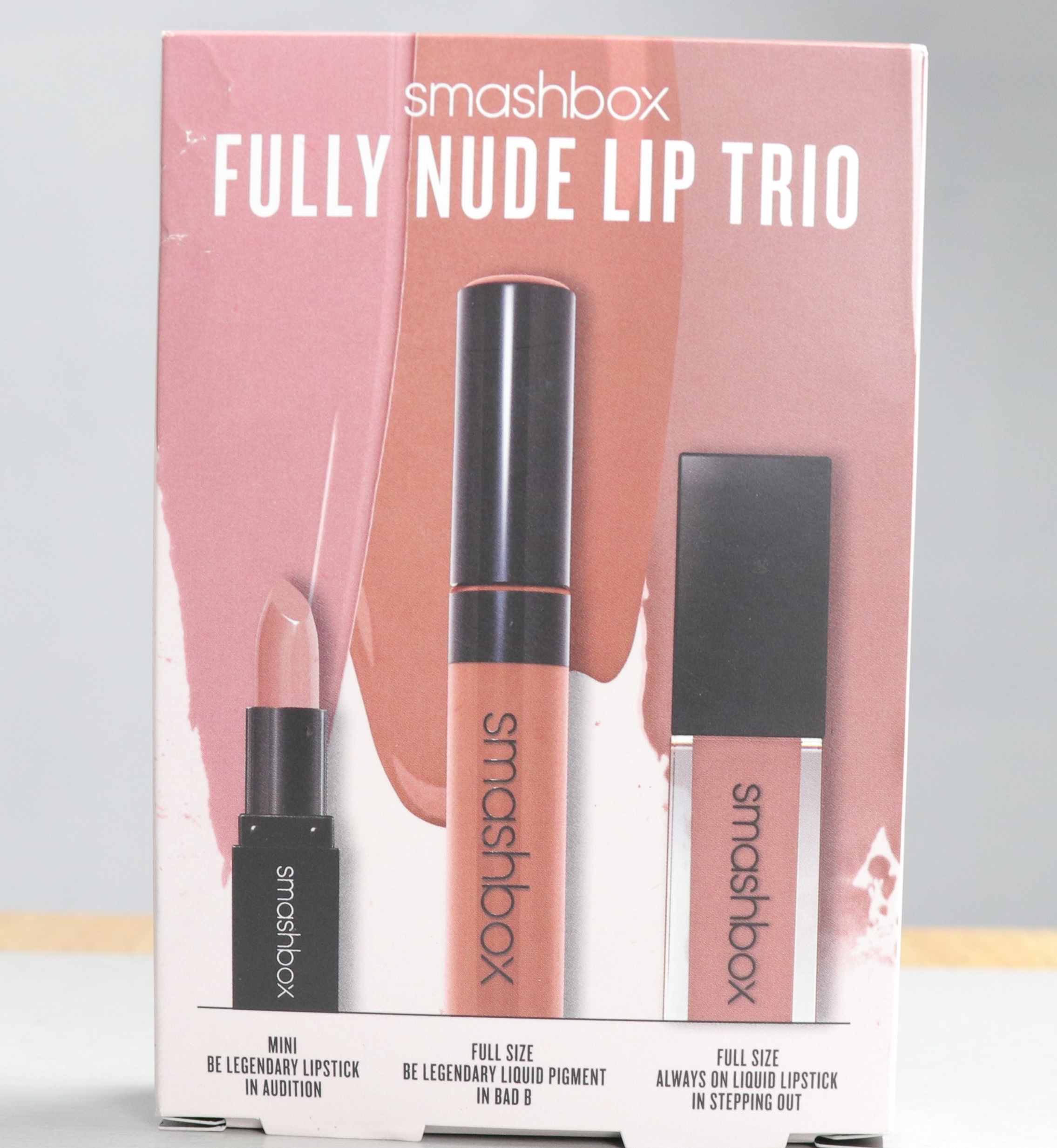 Smashbox Fully Nude Lip Trio