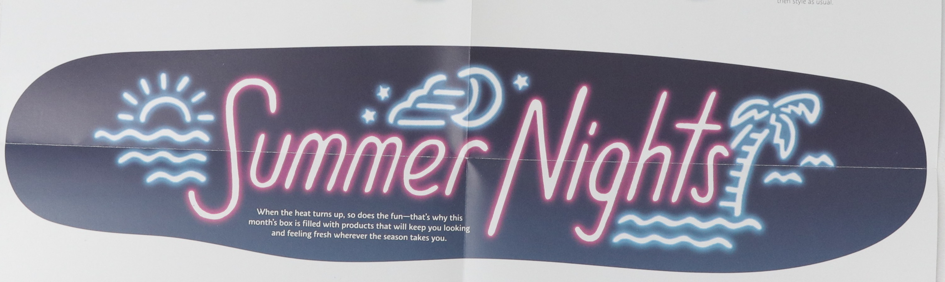 June 2018 Sephora Play - Summer Nights