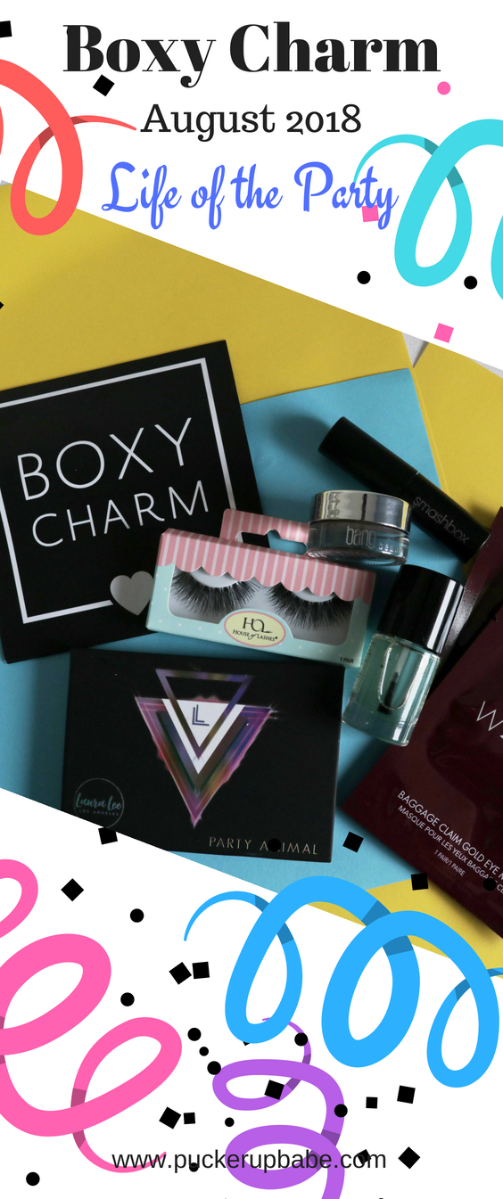 Boxy Charm August 2018 - 'Life of the Party'