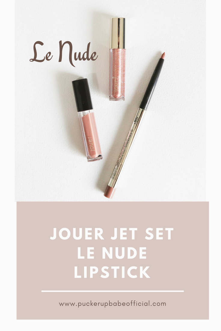 Jouer Jet-Set Le Nude Lip Trio