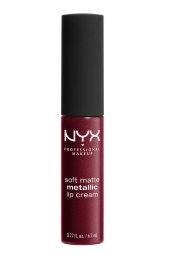 NYX Soft Matte Metallic Lip Cream Copenhagen 