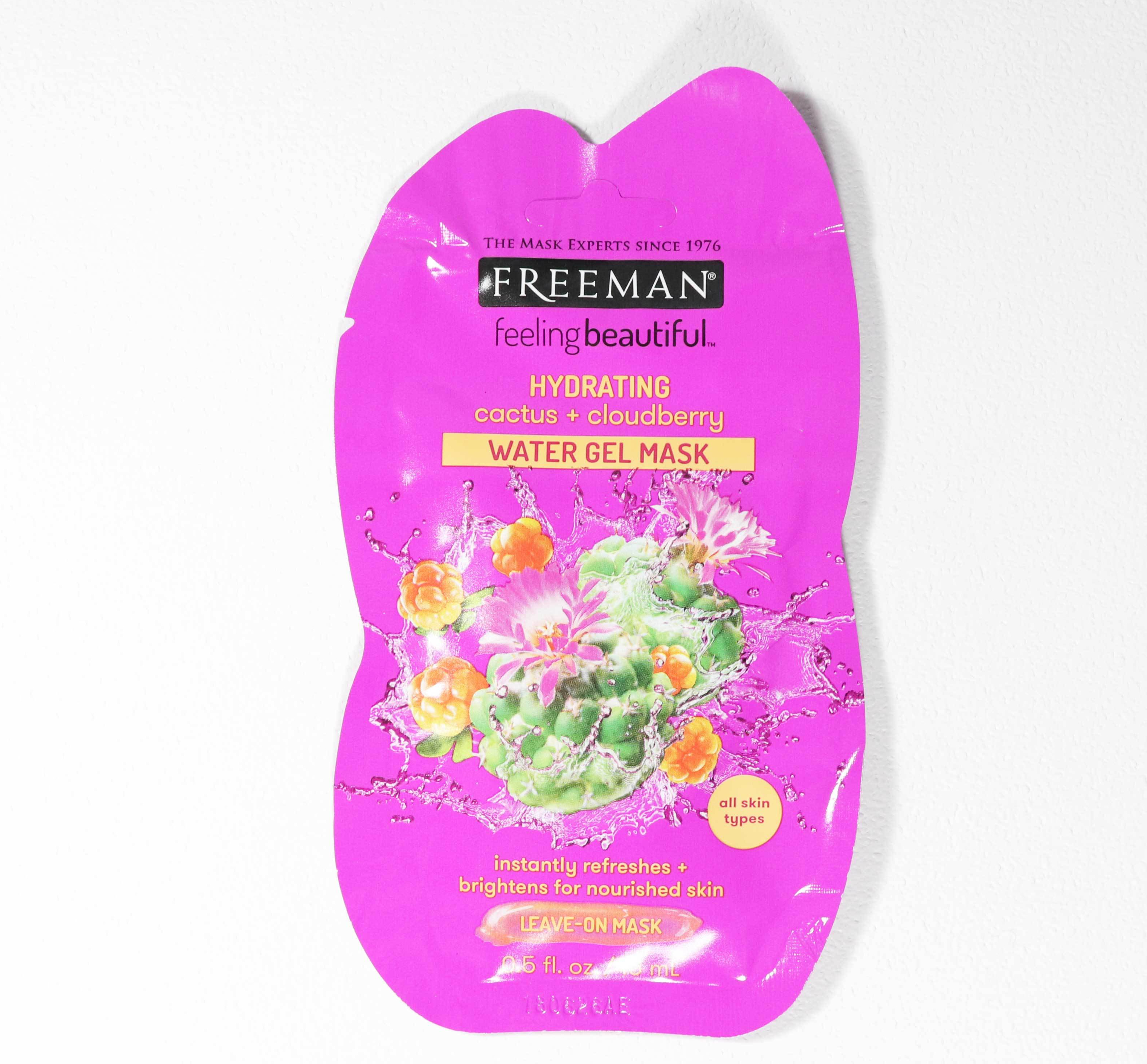 Freeman Hydrating Cactus and Cloudberry Water Gel Mask 