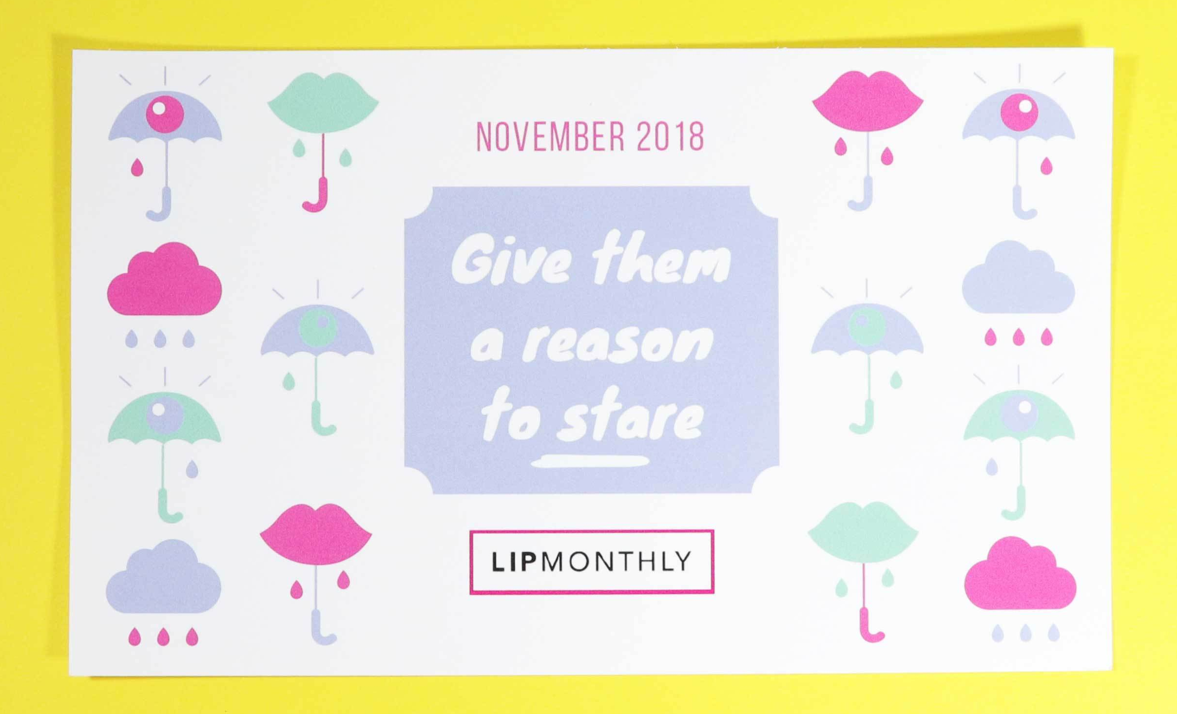 Lip Monthly November 2018