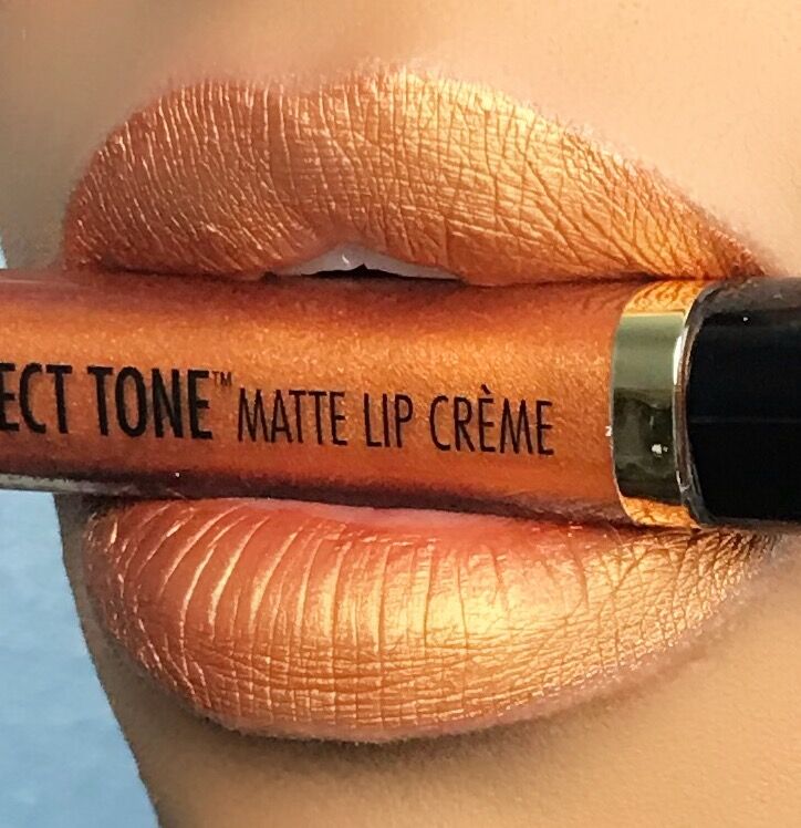 Perfect Tone Metallic Matte Lip Créme Bronze