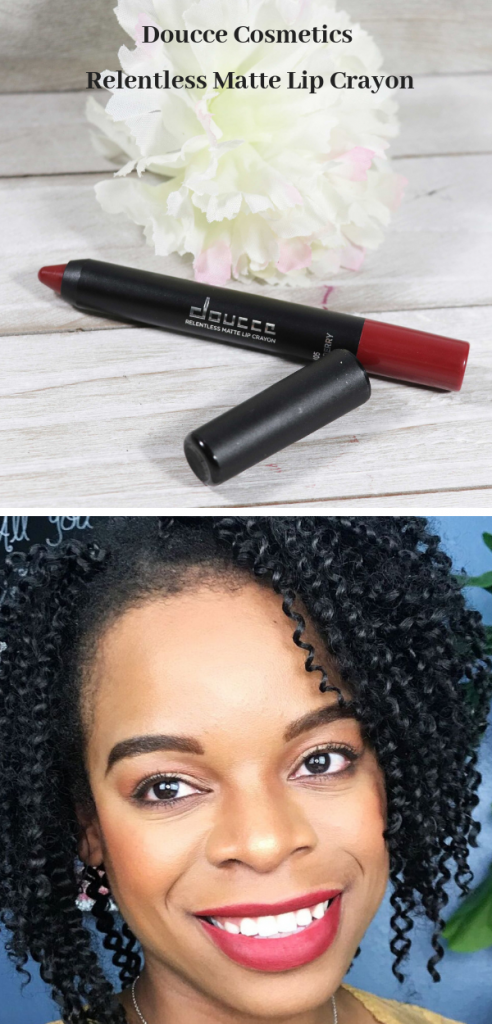 Doucce Cosmetics Relentless Matte Lip Crayon