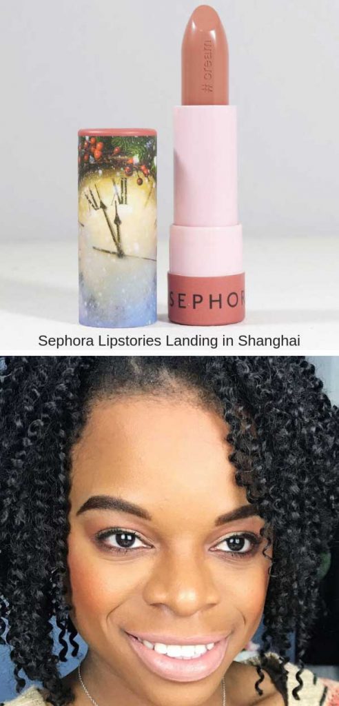 Sephora Lipstories Landing in Shangai