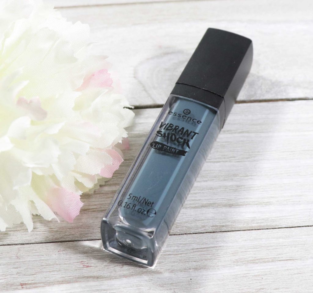 Essence Vibrant Shock Lip Paint in Black Widow