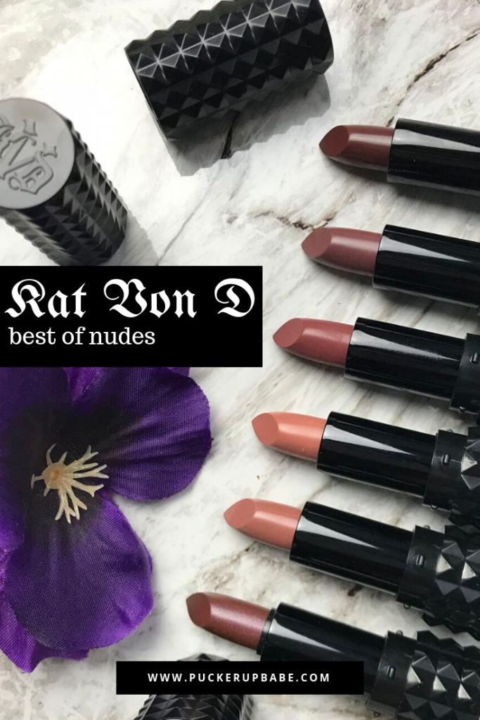 Kat Von D Best of Nudes Lipstick Set