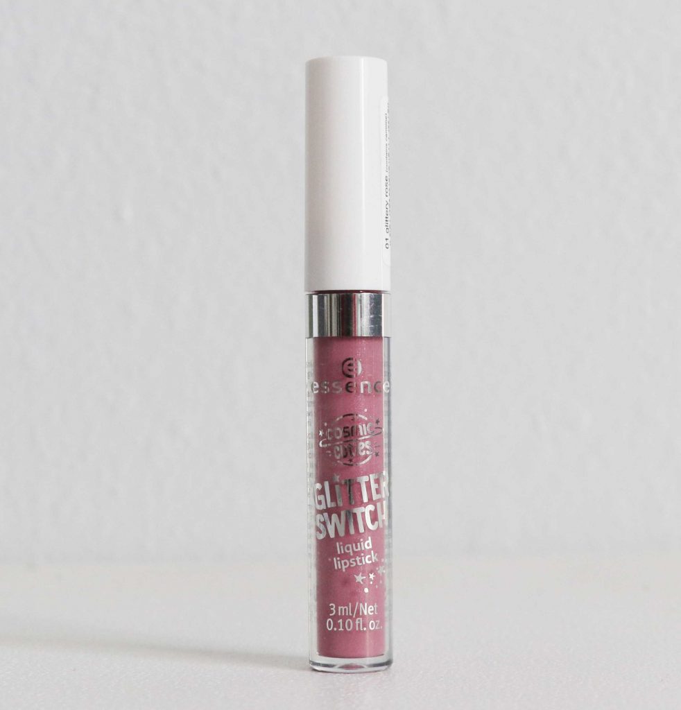 Essence Cosmic Cuties Glitter Switch Liquid Lipstick in Glittery Rose